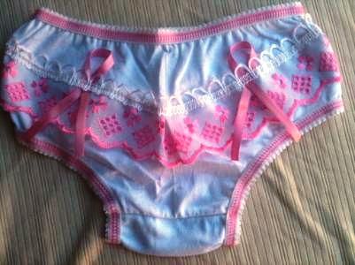 Calcinha Infantil com Renda