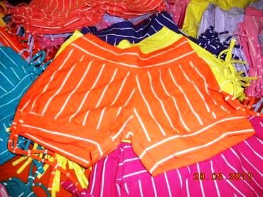 Shortinho Infanto Juvenil Listrado